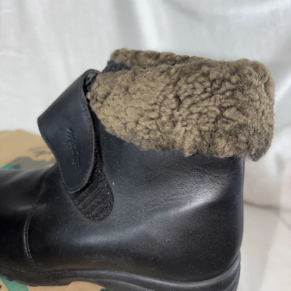 MARTINO POLAR Black WATERPROOF Winter BOOTS Women's 9‎ NEW IN BOX Grunge Y2K